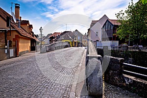 Streets of old Samobor town