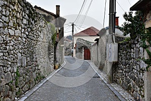 The streets of Old town at Podgorica