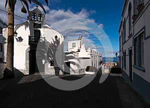 Streets of the old town of Santa Cruz de la Palma. Canary Islands. Spain