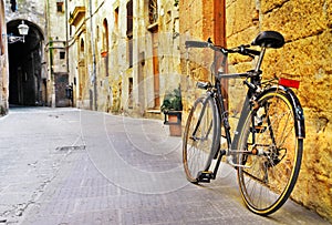 Streets of old Tuscany, Italy