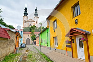 Streets of PodolÃ­nec town