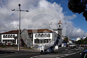 Streets of Ponta Delgada.