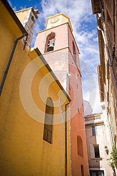 The streets of Saint-Tropez