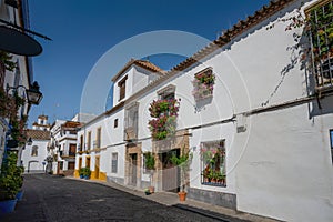 Streets at San Basilio - Cordoba, Andalusia, Spain photo