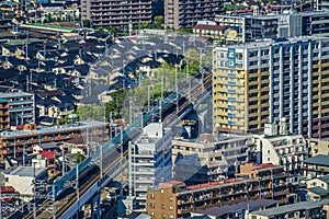 Streets of Sendai,Miyagi Prefecture and the Tohoku Shinkansen
