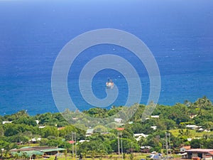 Streets in settlements of Easter Island