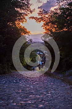 The streets of Tblisi in a Picture photo