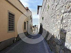 Streets of the village of Fiesole photo