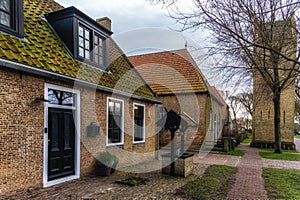 Streetscene of Ballum, Ameland, Friesland The Netherlands photo