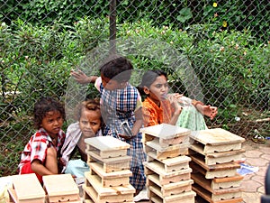 Streetside Indian Kids
