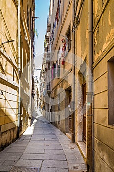 Streetview Cagliari, Sardinia, Italy