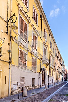 Streetview Cagliari, Sardinia, Italy