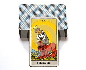 The Strength Tarot Card Brave Strong Self Confidence