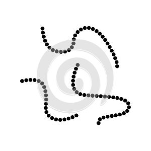 Streptococcus icon, vector