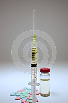 Streroid Needle And Syringe