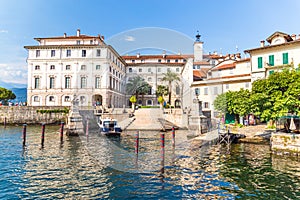 Stresa, Lake Maggiore, Italy, 05 July 2017. View of Renaissance