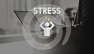 Stress Management Tension Anxiety Strain Rehabilitation Concept