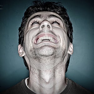 Stressed out young man