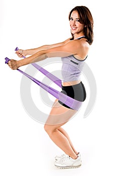 Stretch Band Yoga Work Out
