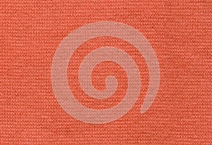 Stretch Viscose Fabric. Coral color texture backdrop high resolution