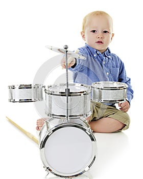 Stretching for the Cymbal photo