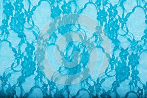 Stretchy lace fabric background or texture