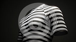 stretchy soccer jersey texture photo