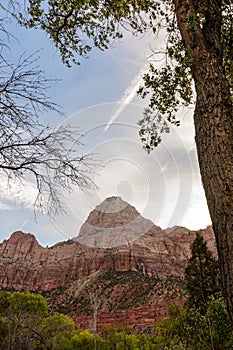 Striated mountains of Zion