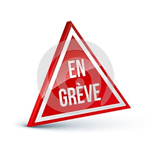 On Strike in French : En grÃ¨ve