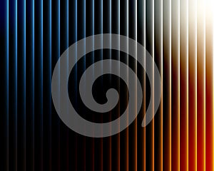 Abstract vertical lines background with gradient light effect