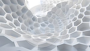 Abstract Geometric Honeycomb Structure
