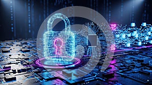 Cybersecurity and Data Protection Concept