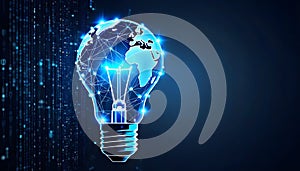 Global Innovation and Technology Concept