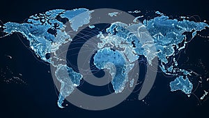 Global Network Connectivity Map