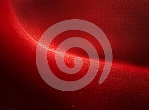 Abstract Grainy Background with Glowing Red Color Flow