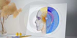 Striking image that showcases the capabilities of AI, such as a machine learning algorithm in action or a neural network diagram
