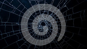 Shattered Glass Abstract