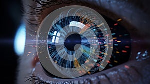 Digital Eye: Futuristic Vision and Data Processing