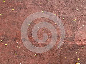 A striking red brick design takes center stage in this image, providing a visually interesting and abstract background