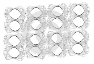 String art line pattern abstract Background Design EPS and JPG 410826249