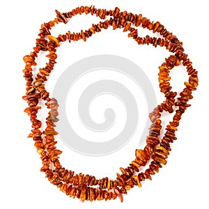 String of baltic amber beads