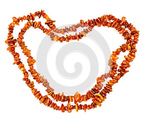 String of Baltic amber beads