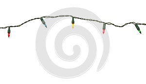 String of christmas lights