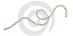 String of freshwater pearls