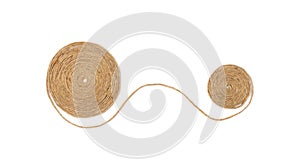 String Spiral Isolated