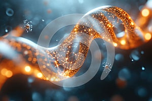 String theory : depiction of quantum strings, showcasing the subtle, dynamic interactions at heart of universe's