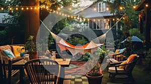 stringlights hipster house