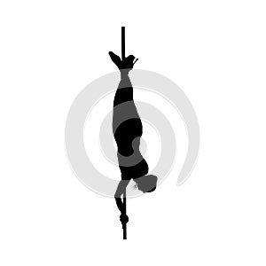 Strip Dancer Silhouette