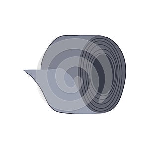 strip duct tape cartoon vector illustration