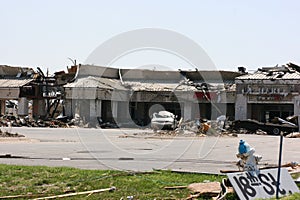 Strip Mall After EF5 Tornado